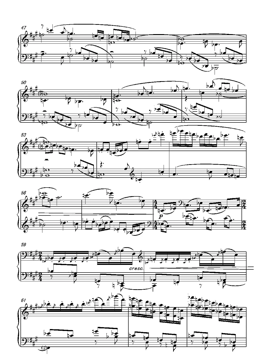 第二十钢琴奏鸣曲（Piano Sonata.20）（中国钢琴作品）