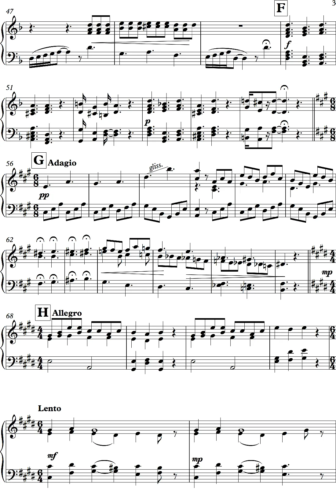 Etude No 2（钢琴练习曲）